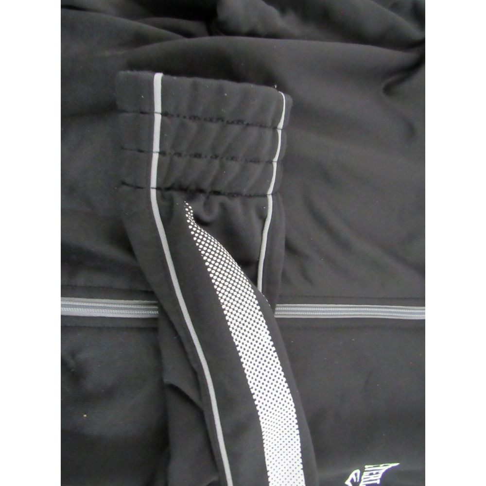 Everlast men's full zip Warm-up jacket Black size Medium L Boxing MMA - Picture 4 of 5